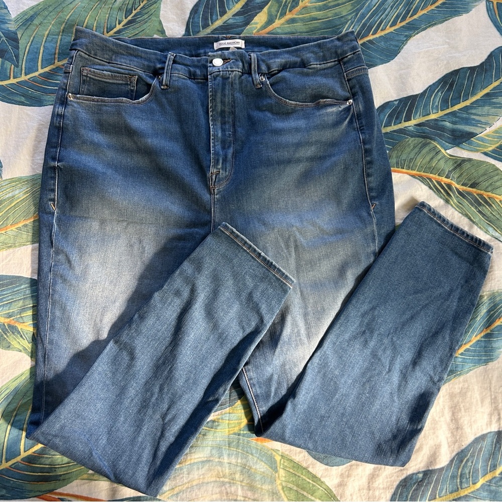 Good American Always Fits Good Waist Skinny Jeans Size- 20-26